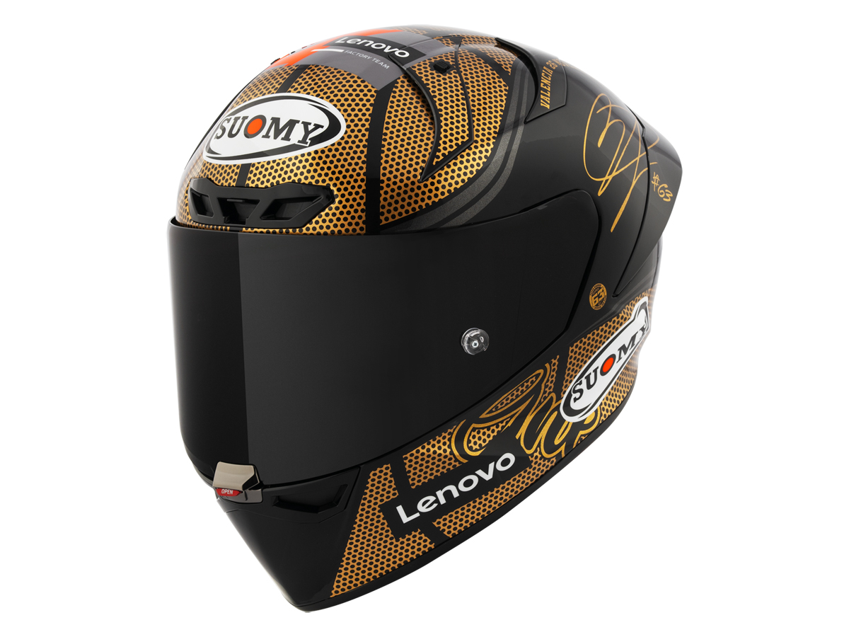 超絶美品 SUOMY S1-XR GP PECCO BAGNAIA レプリカ　L Suomy S1-XR GP Helm Francesco Pecco Bagnaia Monster Replica